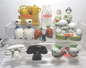 Choice of VTG Salt and Pepper Shaker Set (Group 49)
