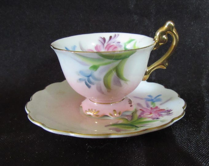 Miniature China Teacup and Saucer - Occupied Japan