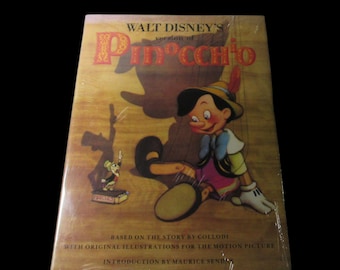Walt Disney's Pinocchio Hardcover Book