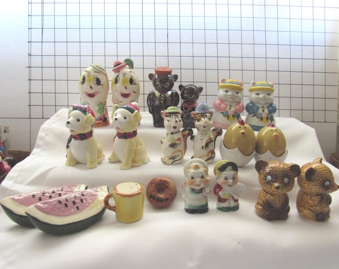 Choice of VTG Salt and Pepper Shaker Set (Group 39)