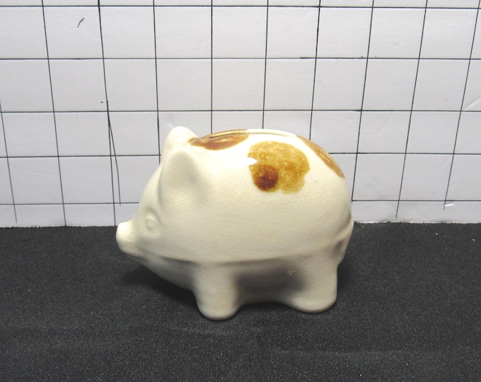 VTG 1950's Porcelain Piggy Coin Bank
