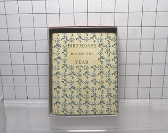 Birthdays 'Round the Year Book (H)