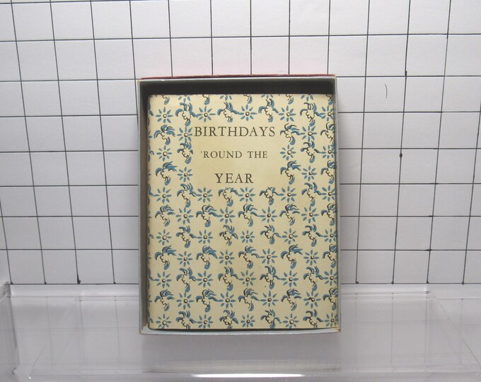 Birthdays 'Round the Year Book (H)
