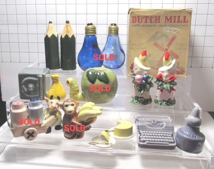 Choice of Magnetic Salt and Pepper Shaker Set (Group 33)