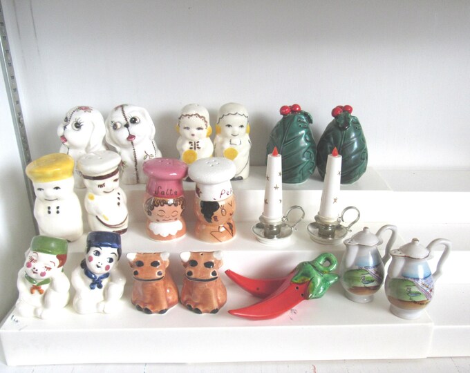 Choice of VTG Salt and Pepper Shaker Set (Group 45)