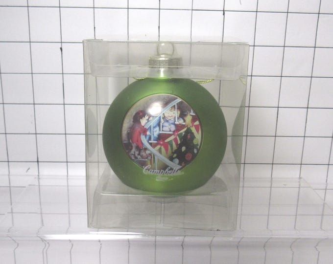 Campbell's Soup Kids 2017 Glass Christmas Ball Ornament 3" (bx1)