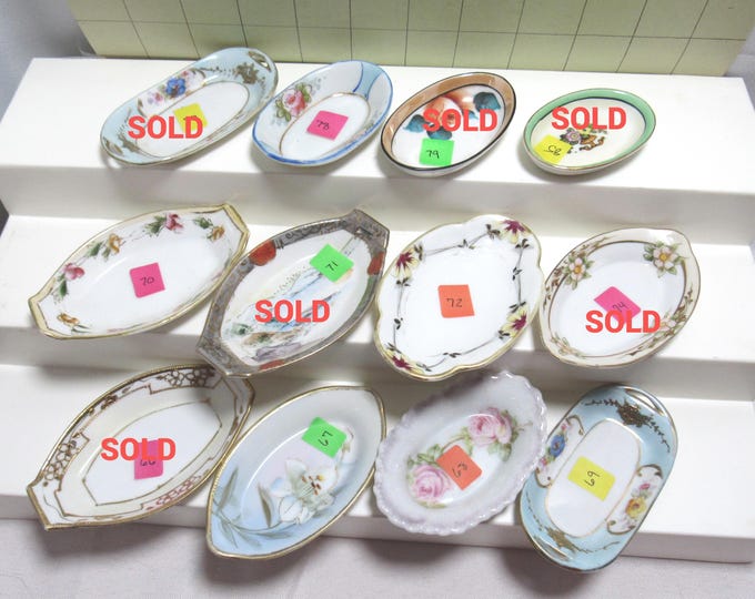 Choice of VTG Porcelain Salt Dish (Group 6)