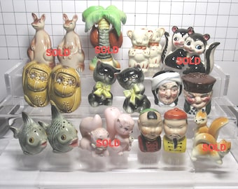 Choice of VTG Salt and Pepper Shaker Set (Group 42)