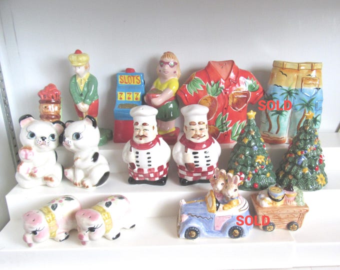 Choice of VTG Salt and Pepper Shaker Set (Group 11)