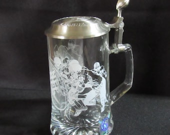 VTG Avon NFL Classic Glass Tankard