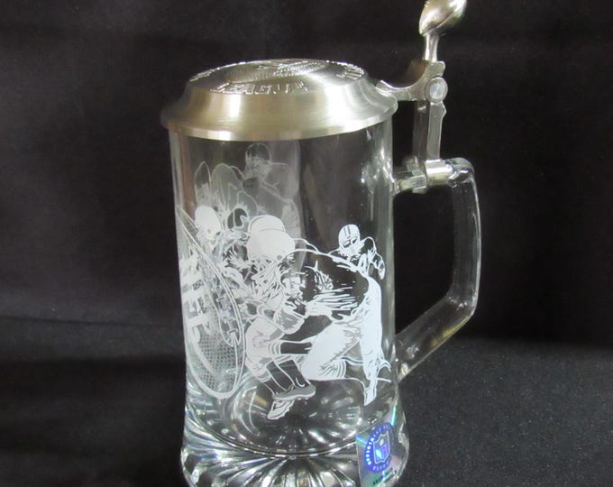 VTG Avon NFL Classic Glass Tankard