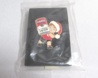 Campbell Kids Holiday Lapel Pin NIP (bx 8)