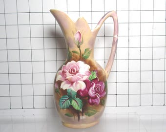 Vtg Rossini Ceramics Pitcher Japan (H)