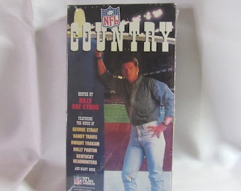 VTG NFL Country VHS Tape 1992