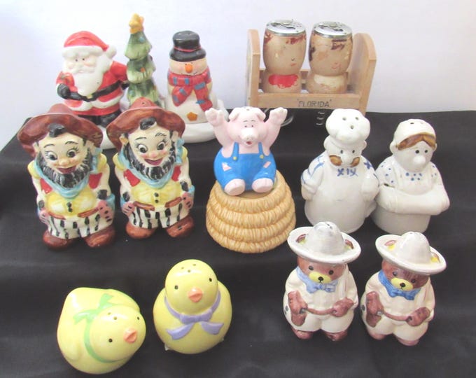 Choice of VTG Salt and Pepper Shaker Set (Group 42a)