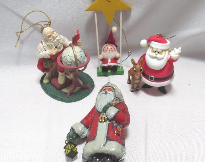 Choice of Santa Claus Christmas Ornaments