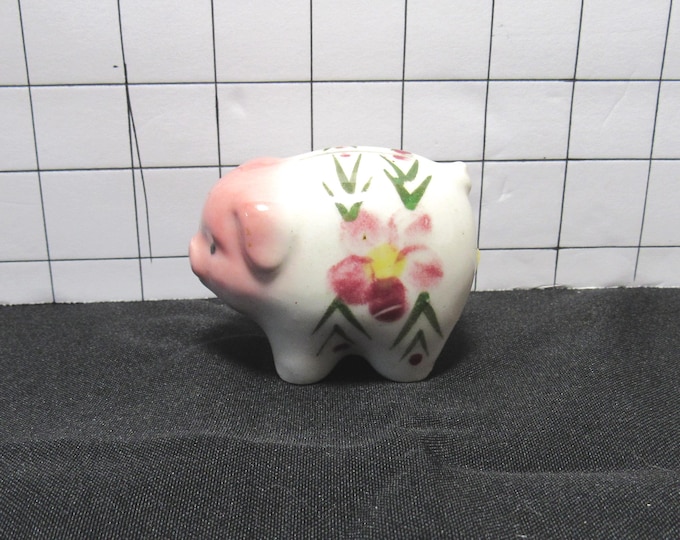 VTG 1960's Porcelain Piggy Coin Bank