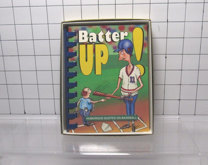 Batter Up! Humorous Baseball Quotes Book 1992 (H)