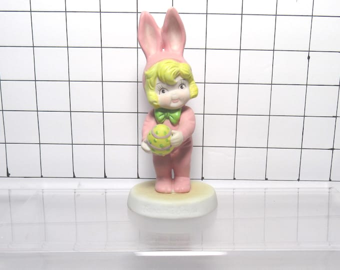 Campbell Soup Figurine Girl in Bunny Outfit 1995 (H)
