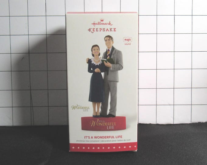 Hallmark Keepsake Ornament 2015 "It's A Wonderful Life" w/Magic Sound  (bx 8)
