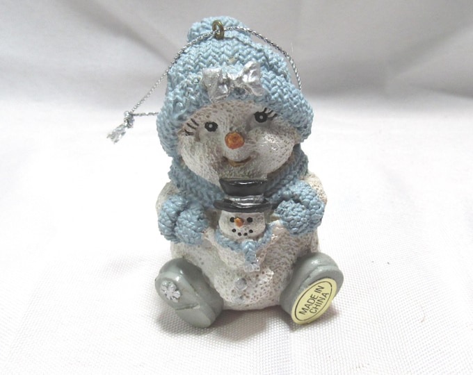 Snowman Christmas Ornament (S34)