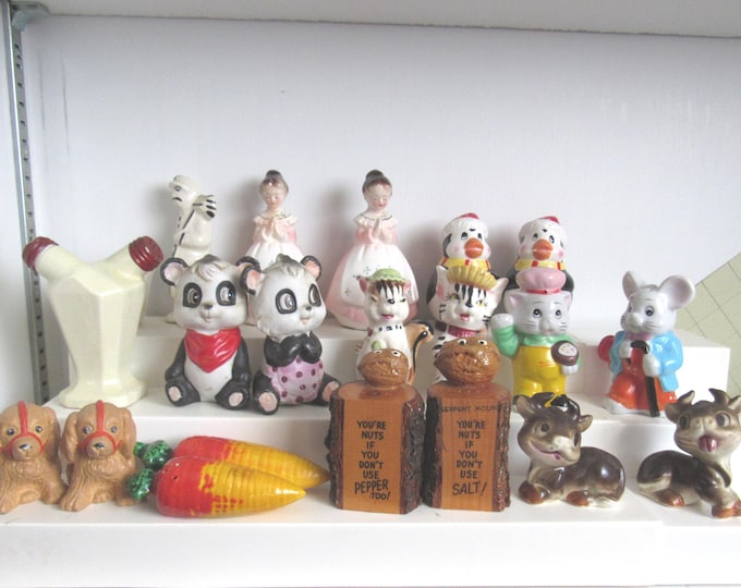 Choice of VTG Salt and Pepper Shaker Set (Group 34)