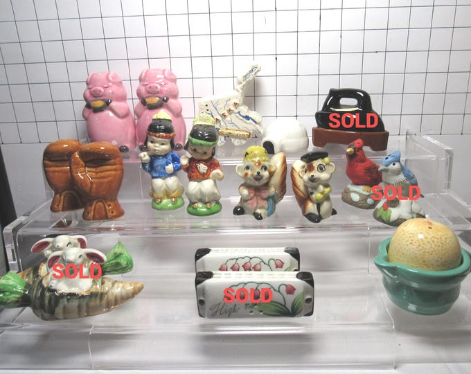 Choice of VTG Salt and Pepper Shaker Set (Group 41)