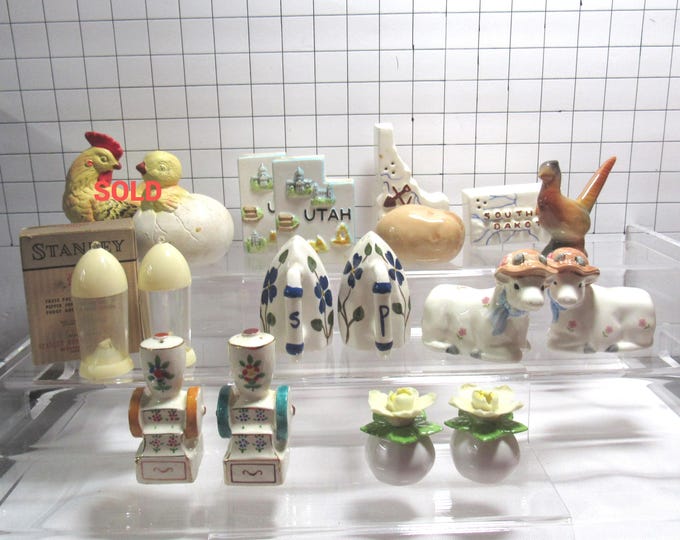 Choice of VTG Salt and Pepper Shaker Set (Group 27)