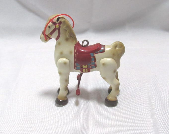 VTG 1997 Hallmark Keepsake Mobo Horse Sidewalk Cruiser Christmas Ornament (S30)