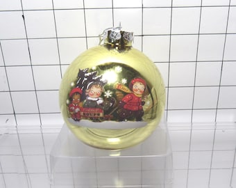 Campbell's Soup Kids 2011 Glass Christmas Ball Ornament 3" (bx1)