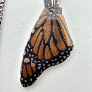 Monarch Butterfly Pendant Necklace