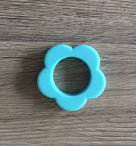 blue teething ring