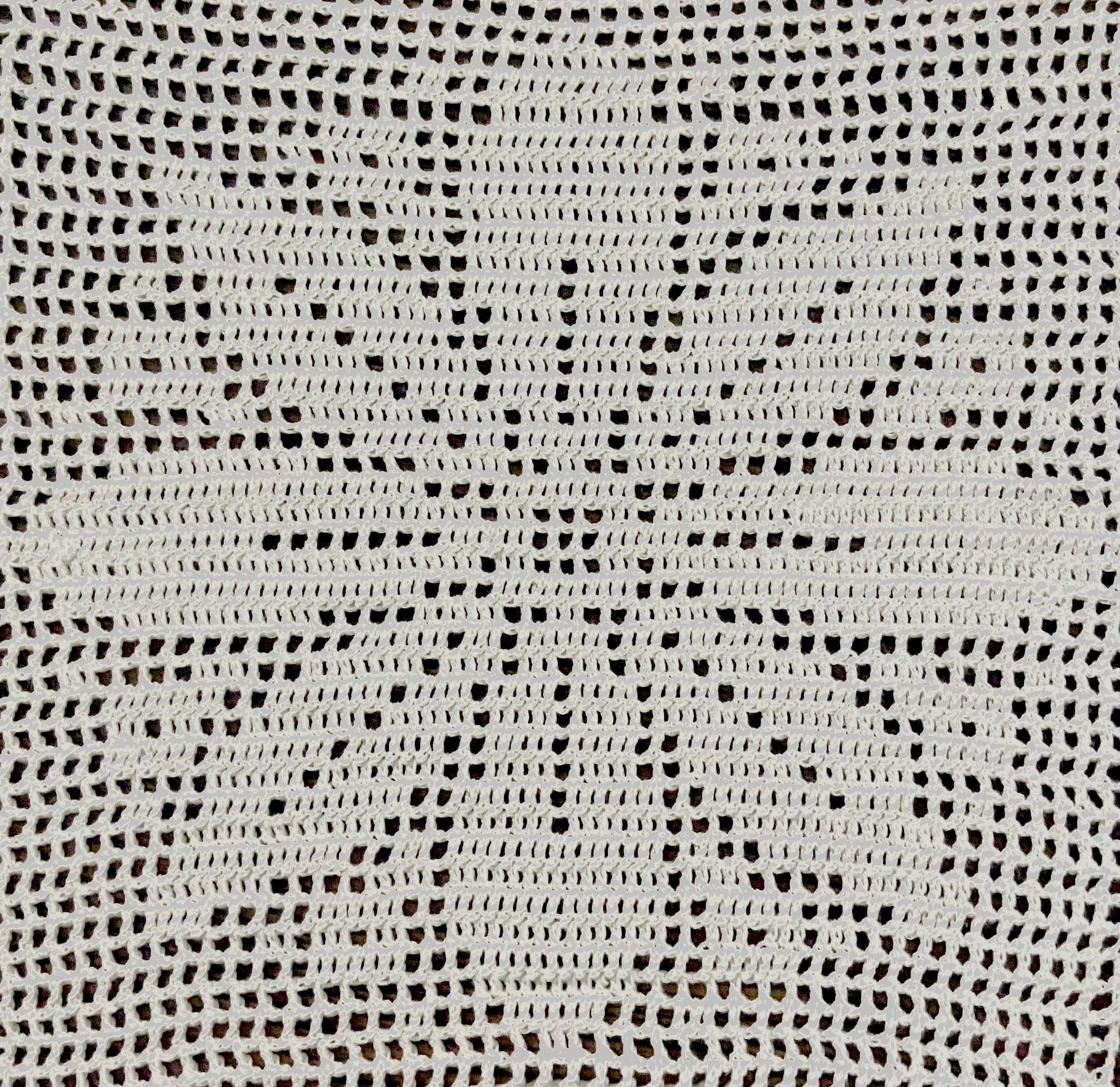 Grid Pattern Filet Flower Filet Crochet Grid Pattern - Etsy