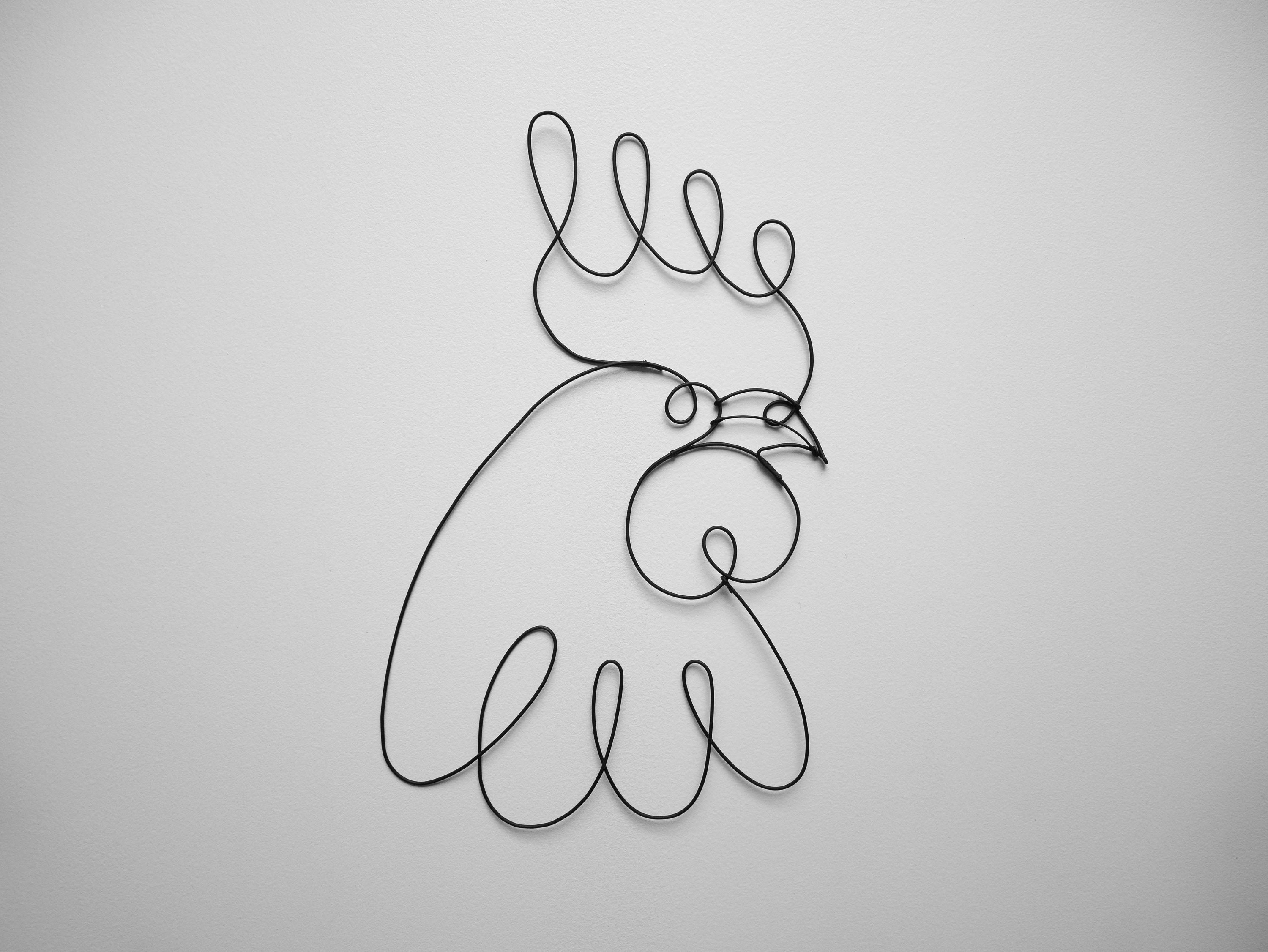 Décoration Murale Coq, Poule Décorative à Accrocher, Coq Déco Métal, Décoration d'intérieur Campagne