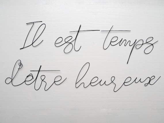 Phrase En Fil De Fer Citation En Fil De Fer Recuit Mot En Etsy France Phrase En Fil De Fer Citation En Fil De Fer Recuit Mot En Etsy France