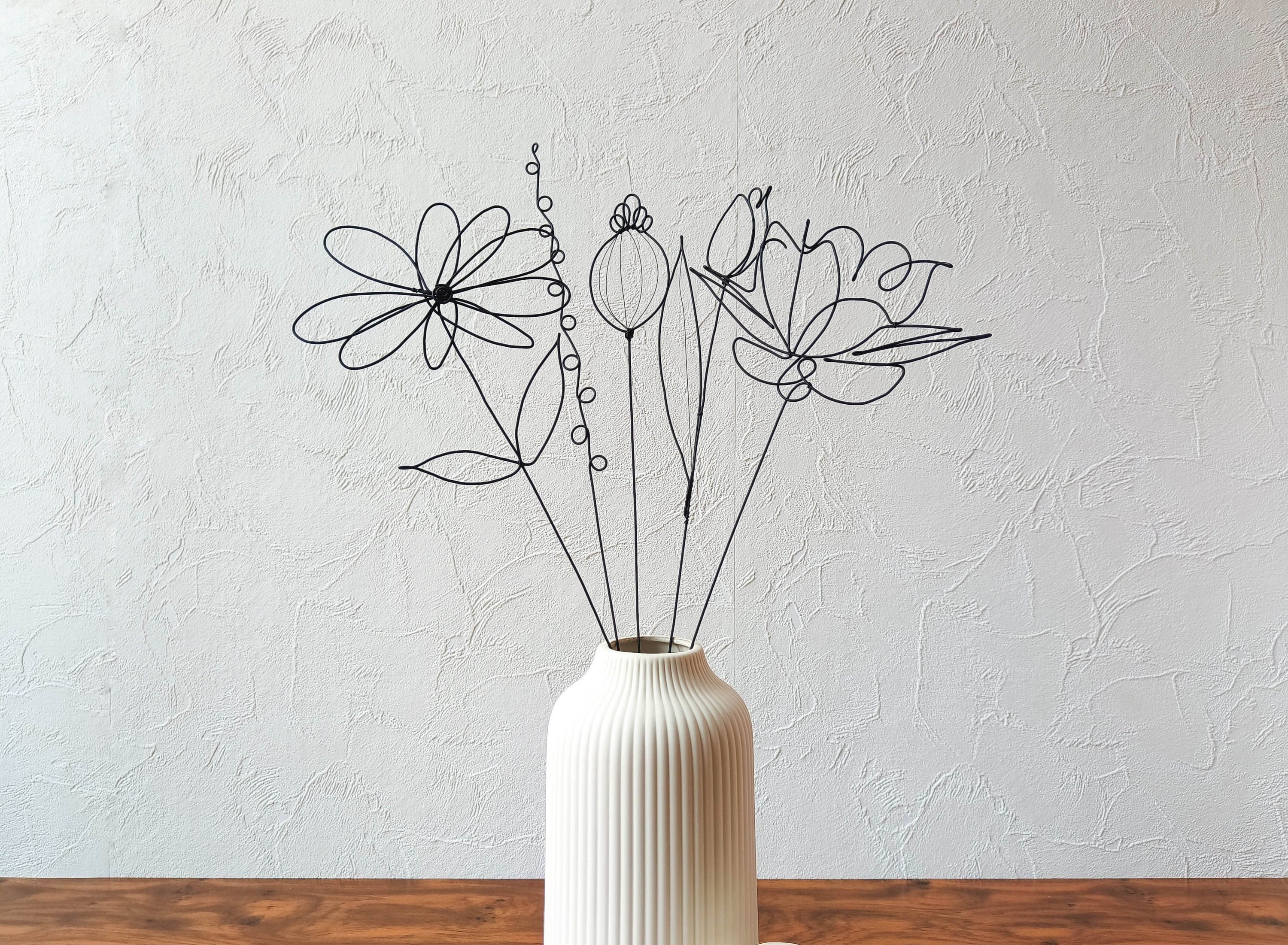 Wire Flower Bouquet