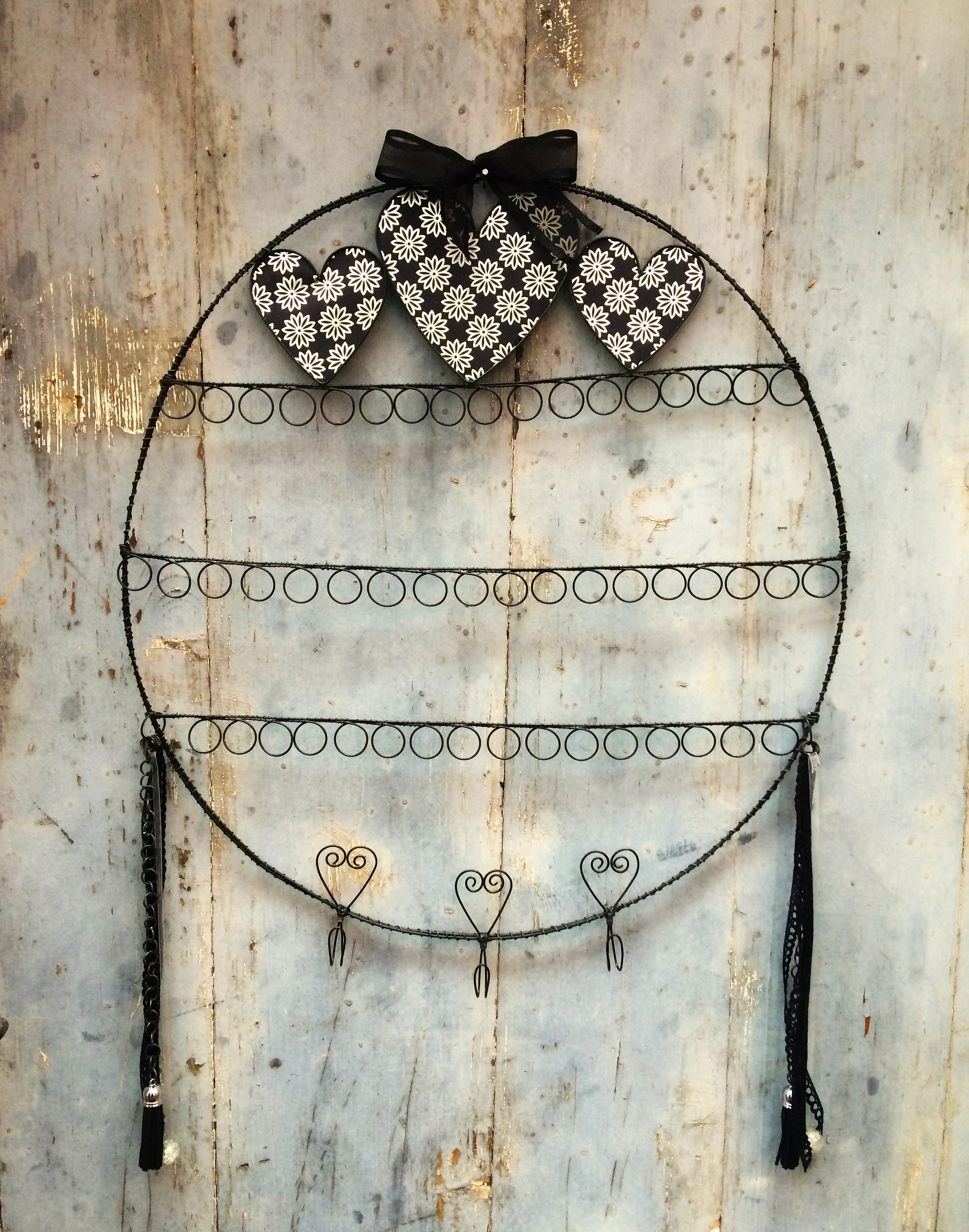 Porte Bijoux Mural En