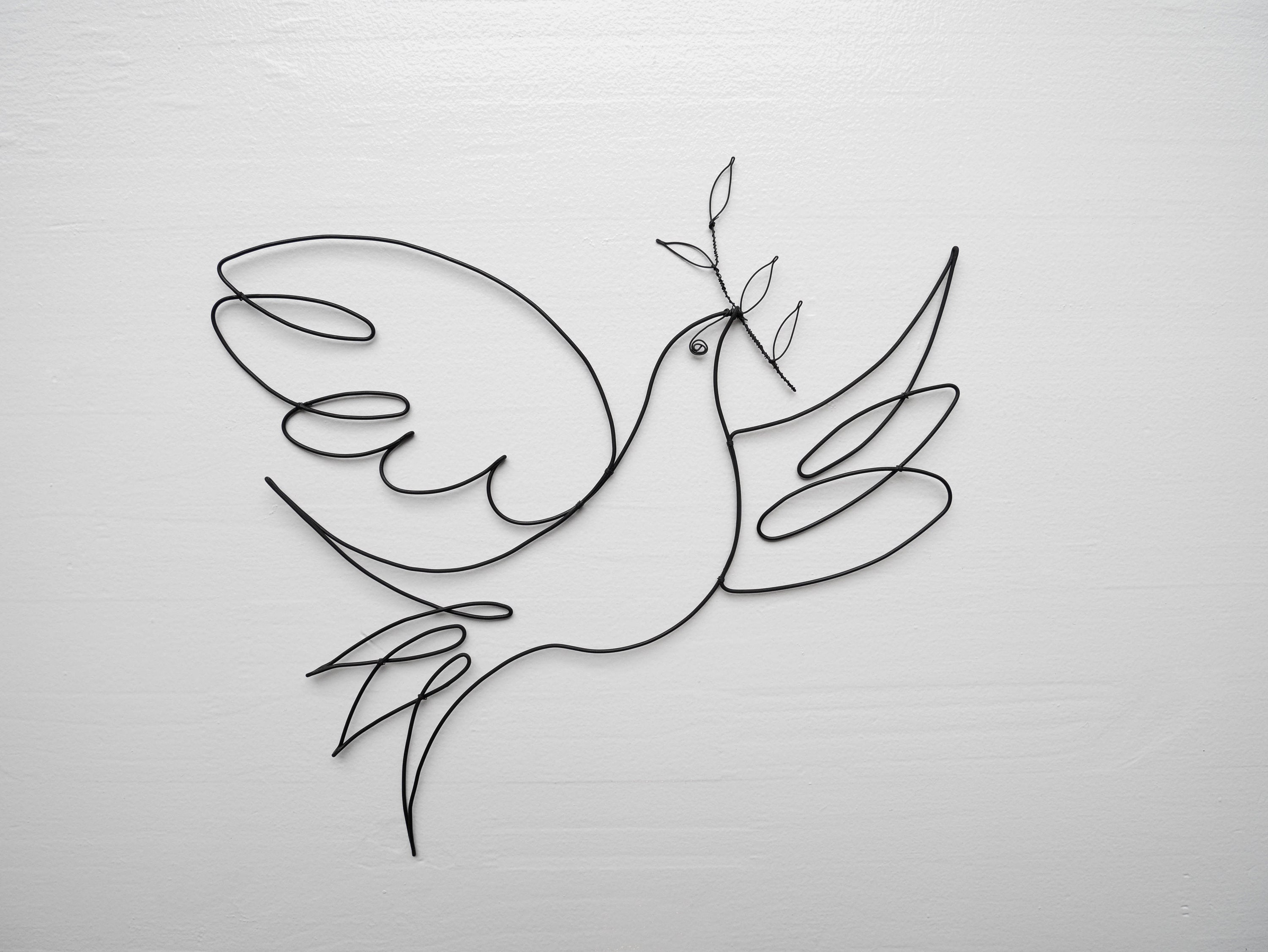Modern Art Style Dove, Decorative Bird, Annealed Wire Peace Dove, Swallow,  Wall Decor, Nature, Wild Animal - Etsy Israel, image size:3000x2253