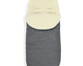 Genesis Universal Pale Blue Soft Fleece Footmuff Cosytoes Cosy Toe NEW