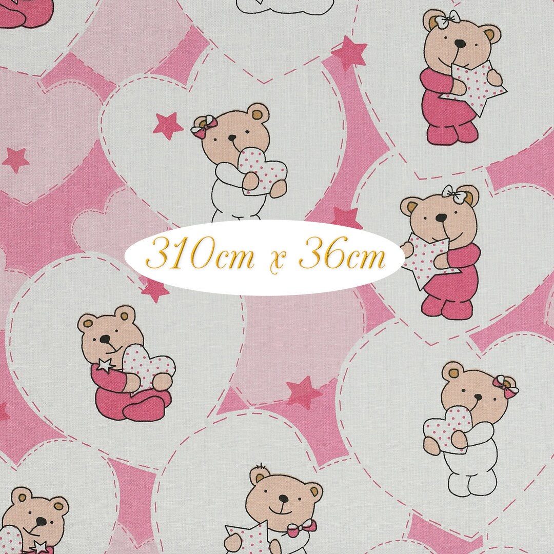 Large Panel 100 COTTON Fabric for Kids, Fabric for Girls, Summer