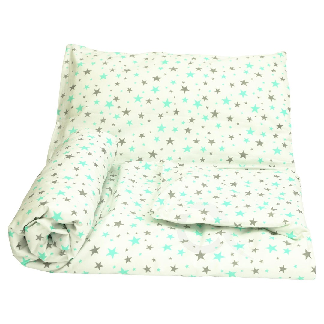 New 2pcs Baby Cot Bed Bedding Set / Duvet Cover & Pillowcase Etsy UK