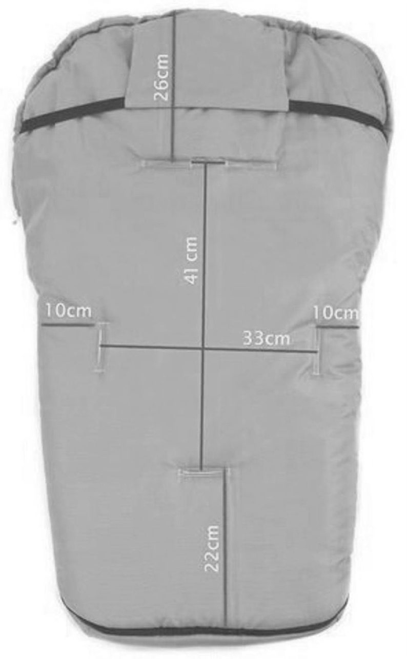 Official Bugaboo Footmuff / Cosytoes - Universal Fit For All Bugaboo Stroller Models