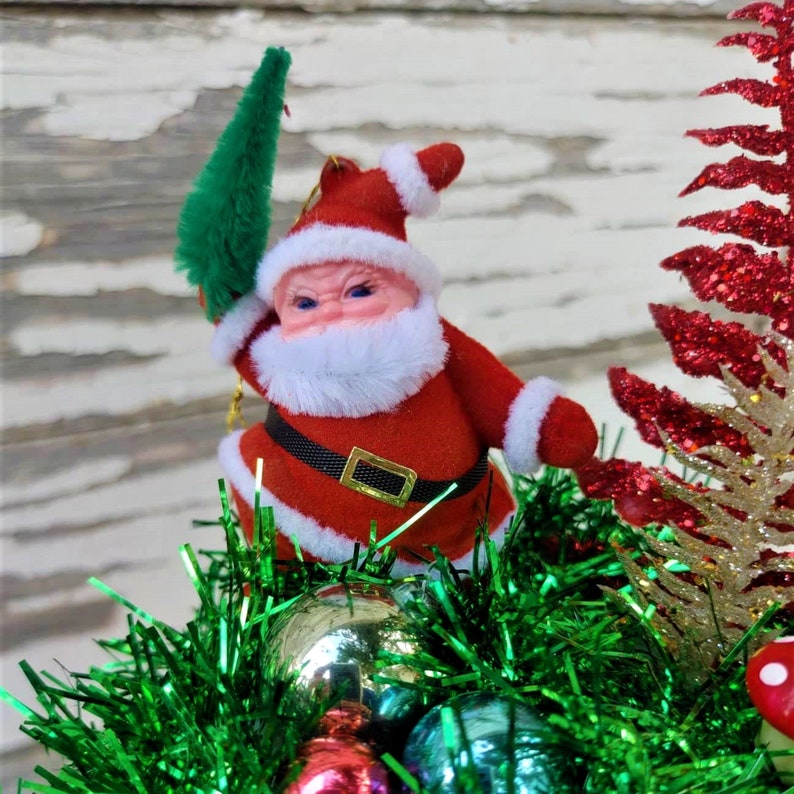 Vintage Christmas Decorations Christmas Assemblage Christmas Etsy