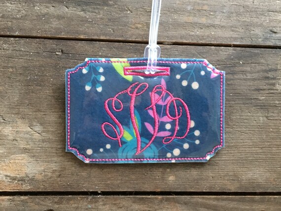 fancy luggage tags