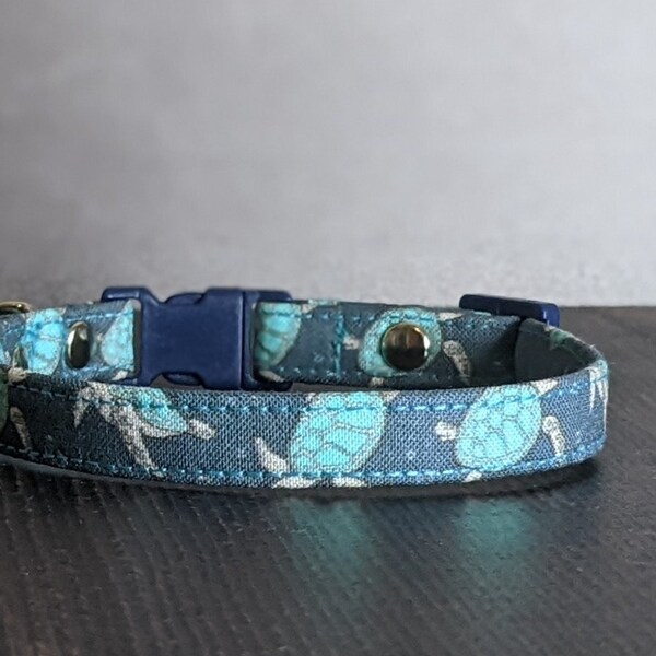 Turtle Dog Collar Etsy