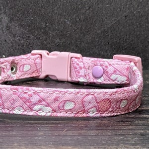 Nurse Cat Collar | Doctor Cat Collar | Medic | Pink Health | BreakAway Option | Bell | Fabric Collar | Gift for Cat Lover | RN & LPN Gift