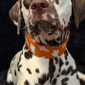 CUSTOM SIZE - Ghosts Dog Collar