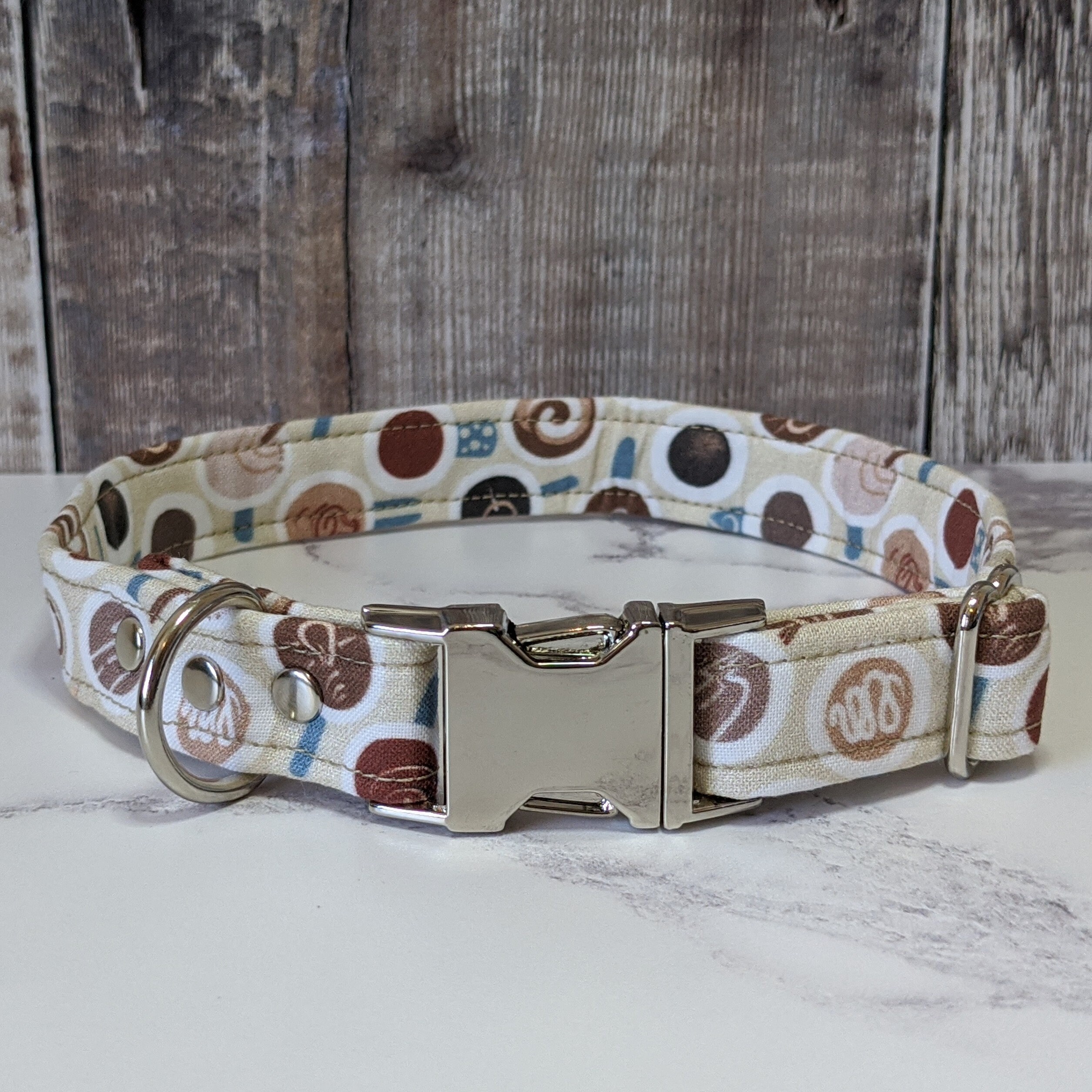 Coffee Dog Collar Brew Cappuccino Dog Collar Mocha Latte Etsy