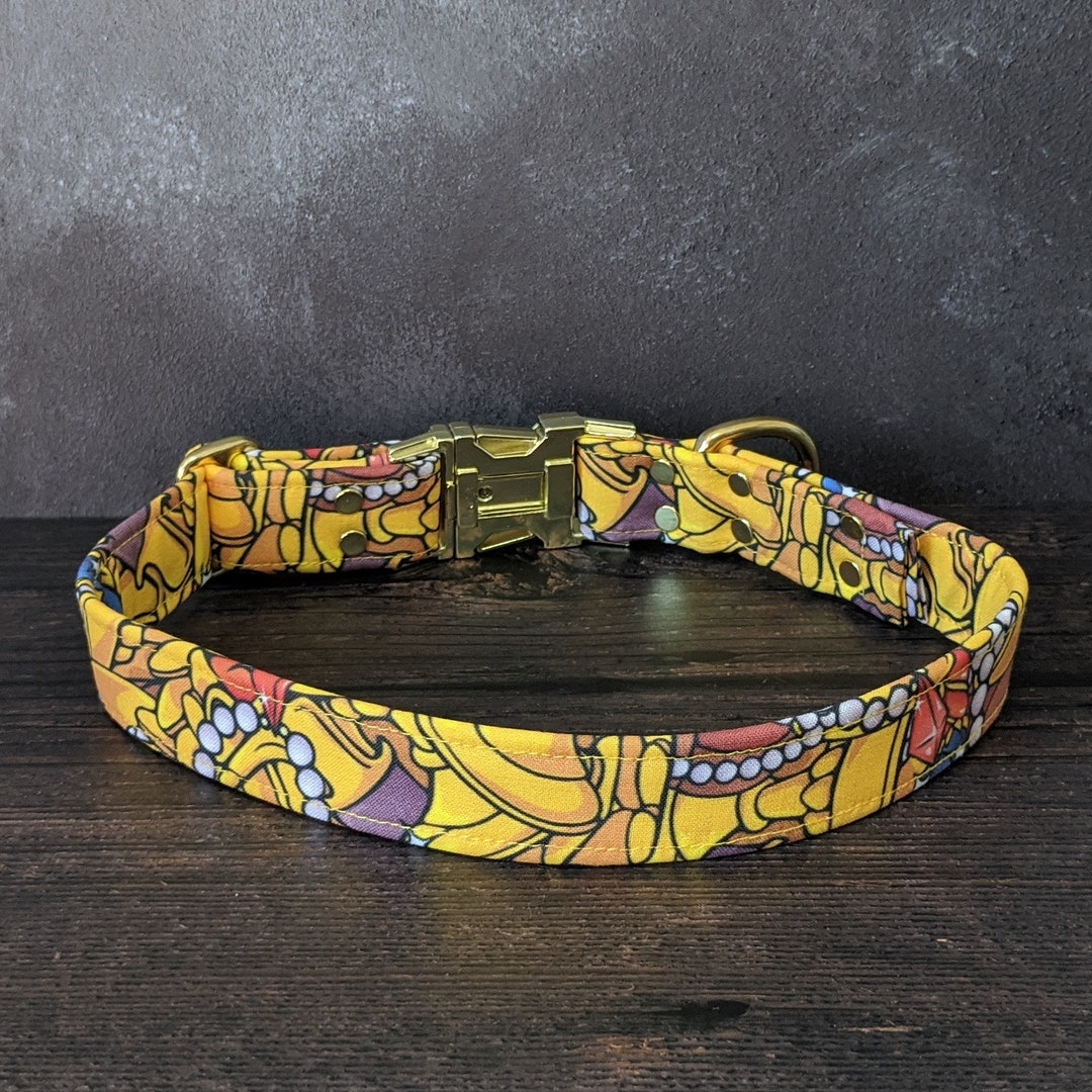 Treasure Dog Collar Gold Dog Collar Jewelry Dog Collar Chalise Pearls