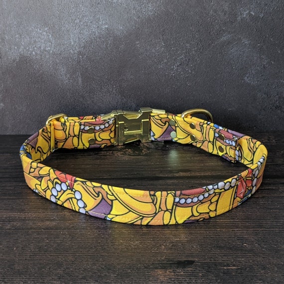 Treasure Dog Collar Gold Dog Collar Jewelry Dog Collar Etsy